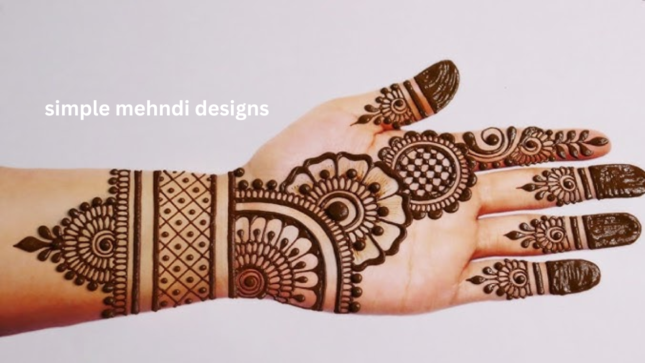 simple mehndi designs